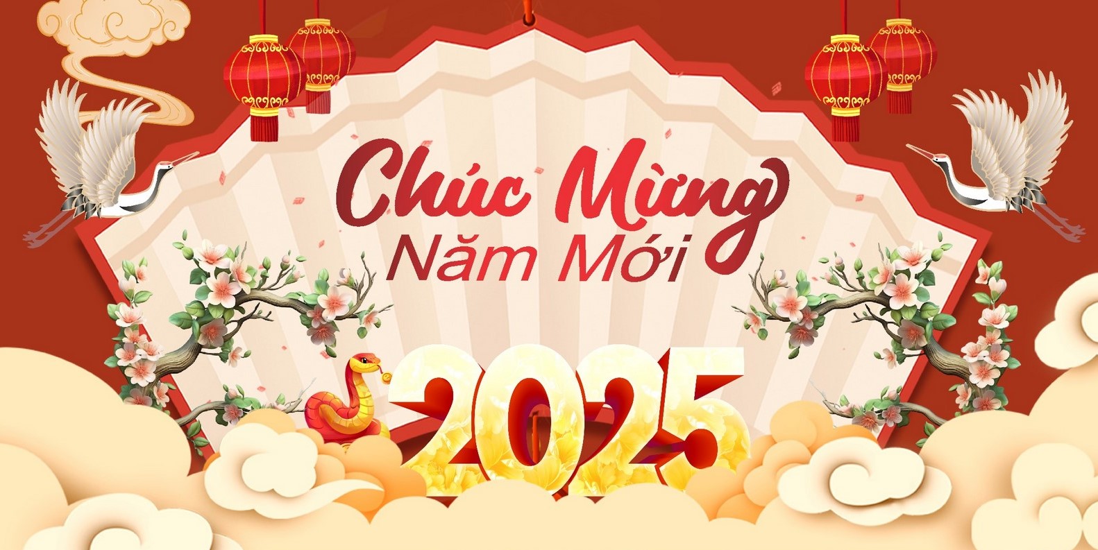 Banner happy new year 2024